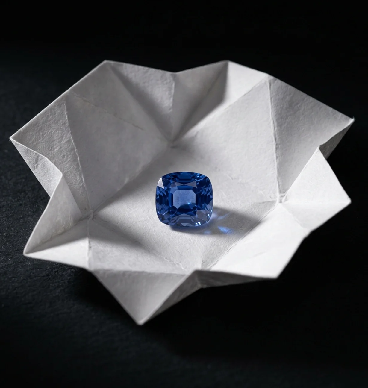 A collector-grade Ceylon sapphire