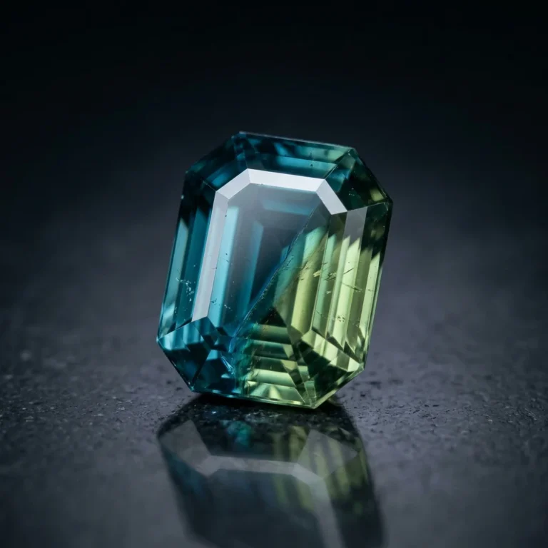 Ceylon Loose Parti Sapphire Gemstone Sri Lanka