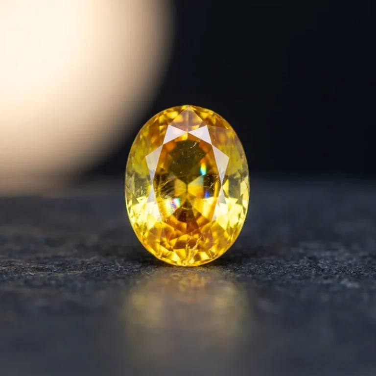 Ceylon Yellow Sapphire Gemstone Sri Lanka