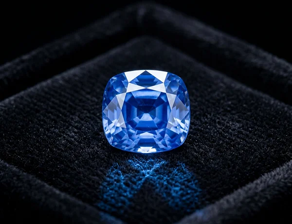 A fine unheated Ceylon sapphire, an investment-grade stone