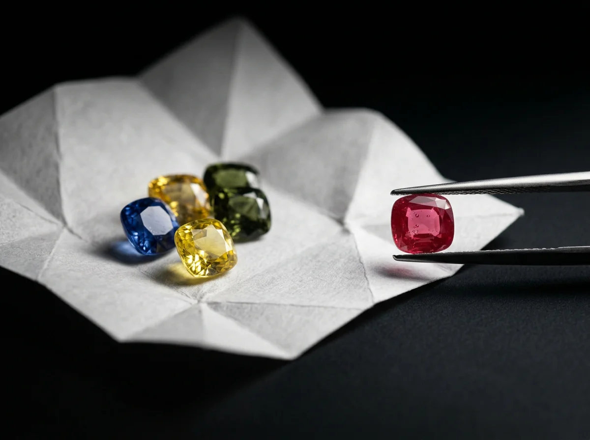 A fine Ceylon blue sapphire, priced per carat